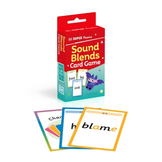 Cover image for 9780241726839 - DK Super Phonics Sound Blends Card Game