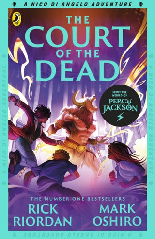 Cover image for 9780241731420 - From the World of Percy Jackson: The Court of the Dead (The Nico Di Angelo Adventures)