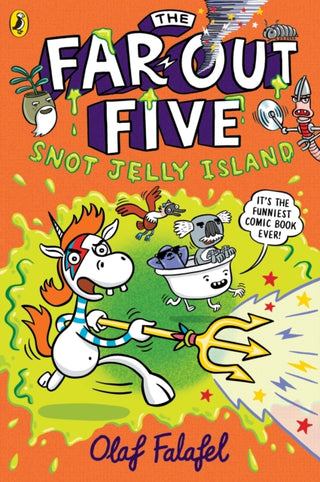 Cover image for 9780241732618 - The Far-Out Five: Snot Jelly Island