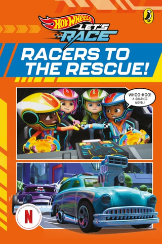 Supplemental image for 9780241738641 - Hot Wheels: Let’s Race: Racers to the Rescue!: Graphic Novel