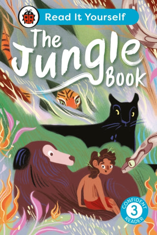Cover image for 9780241739013 - The Jungle Book: Read It Yourself - Level 3 Confident Reader