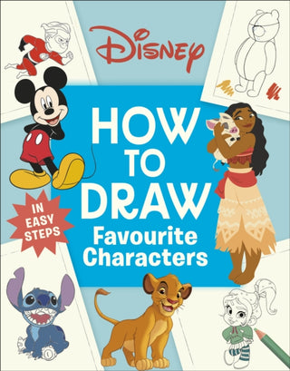 Cover image for 9780241741511 - Disney How to Draw Favourite Characters