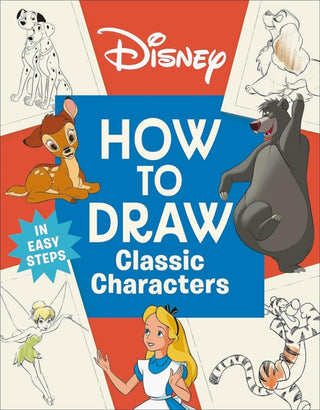 Cover image for 9780241741542 - Disney How to Draw Classic Characters