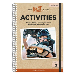Cover image for 9780241741696 - Phonic Books The Fact Files 3 Activities