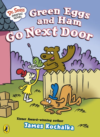 Cover image for 9780241742570 - Dr. Seuss Graphic Novel: Green Eggs and Ham Go Next Door