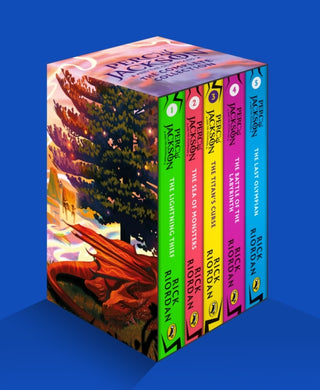 Cover image for 9780241754139 - Percy Jackson and the Olympians Boxset