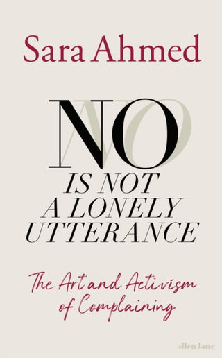 Cover image for 9780241759271 - No Is Not a Lonely Utterance