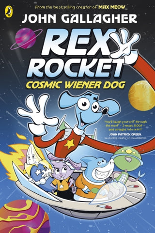 Cover image for 9780241759875 - Rex Rocket: Cosmic Wiener Dog
