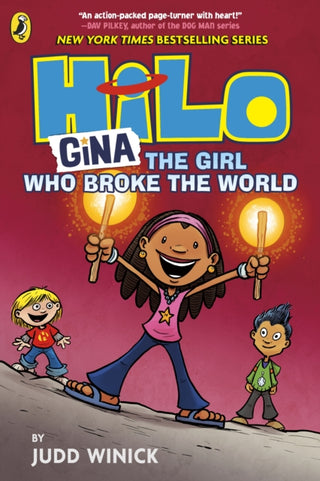 Cover image for 9780241759912 - Hilo: Gina The Girl Who Broke the World