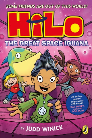 Cover image for 9780241760055 - Hilo: The Great Space Iguana