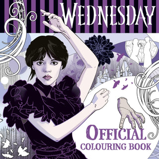 Cover image for 9780241760727 - Wednesday: Official Colouring Book