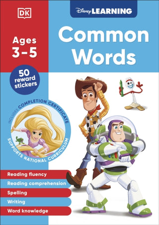 Cover image for 9780241763766 - Disney Learning Common Words (Ages 3-5)
