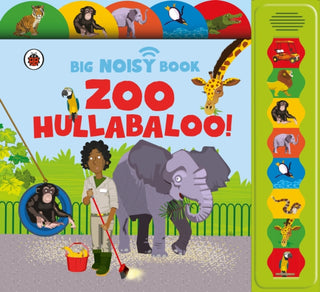 Cover image for 9780241763988 - Zoo Hullabaloo! Ladybird Big Noisy Book