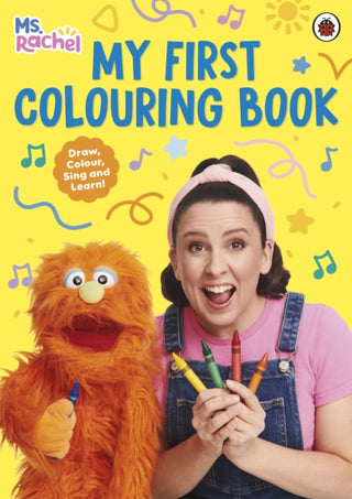 Cover image for 9780241764381 - Ms Rachel: My First Colouring Book