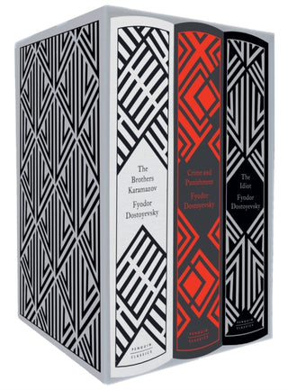 Cover image for 9780241765784 - Fyodor Dostoyevsky 3-Book Boxed Set
