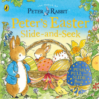 Cover image for 9780241768020 - Peter Rabbit: Peter’s Easter Slide-and-Seek