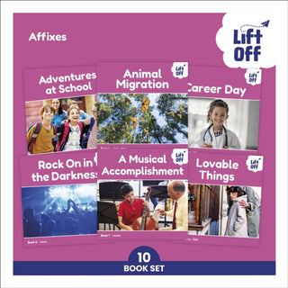 Cover image for 9780241775219 - Phonic Books Lift Off Readers Affixes
