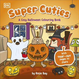 Supplemental image for 9780241775790 - Super Cuties A Cosy Halloween Colouring Book