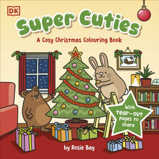 Cover image for 9780241775820 - Super Cuties A Cosy Christmas Colouring Book