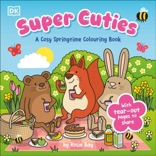 Cover image for 9780241775837 - Super Cuties A Cosy Springtime Colouring Book