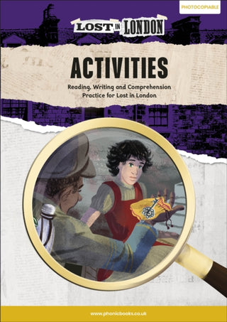 Cover image for 9780241779743 - Phonic Books Lost in London Activities