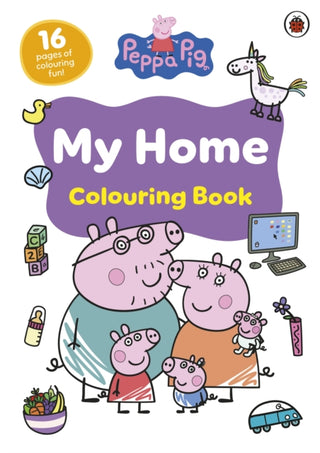 Cover image for 9780241782378 - Peppa Pig: My Home Colouring Book