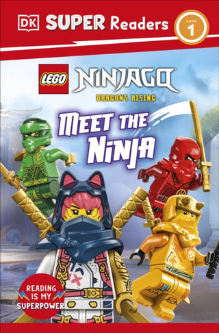 Cover image for 9780241785829 - DK Super Readers Level 1 LEGO Ninjago Dragons Rising Meet the Ninja