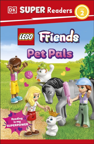 Cover image for 9780241785836 - DK Super Readers Level 2 LEGO Friends Pet Pals