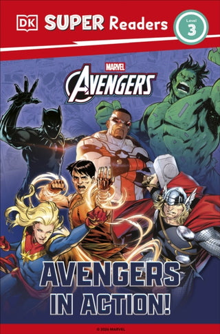 Cover image for 9780241787694 - DK Super Readers Level 3 Marvel Avengers in Action