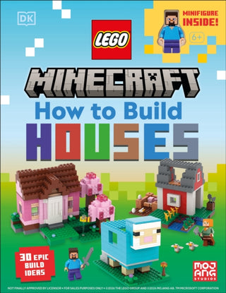 Cover image for 9780241788653 - How to Build LEGO Minecraft Houses