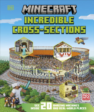 Cover image for 9780241789469 - Minecraft Incredible Cross-Sections