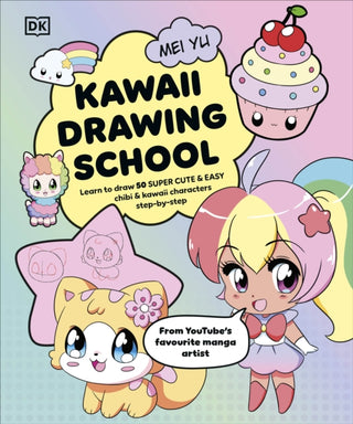 Cover image for 9780241791301 - Kawaii Drawing School
