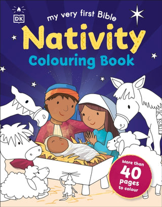 Cover image for 9780241795774 - My Very First Bible Nativity Colouring Book