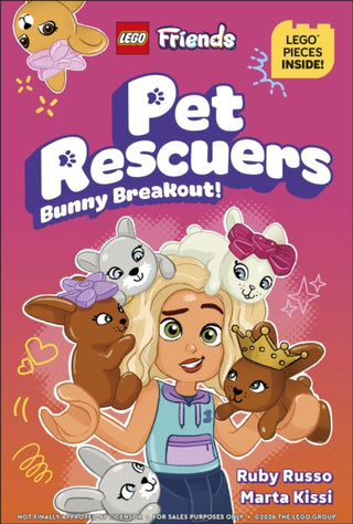 Cover image for 9780241799673 - LEGO Friends Pet Rescuers Bunny Breakout!