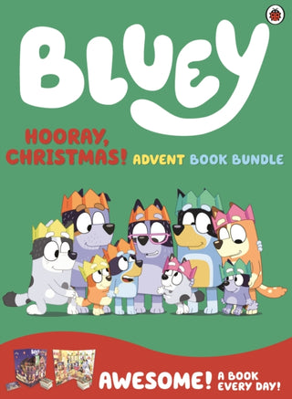 Cover image for 9780241802038 - Bluey: Hooray, Christmas! Advent Book Bundle