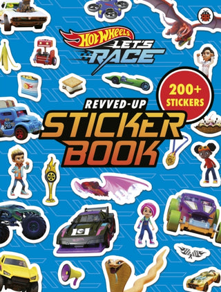 Cover image for 9780241804179 - Hot Wheels: Let’s Race: Revved Up Sticker Book