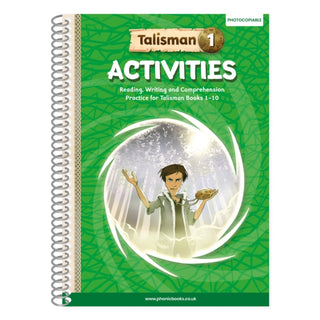 Cover image for 9780241809846 - Phonic Books Talisman 1 Activities