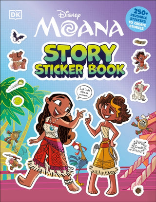 Cover image for 9780241824733 - Disney Moana Story Sticker Book