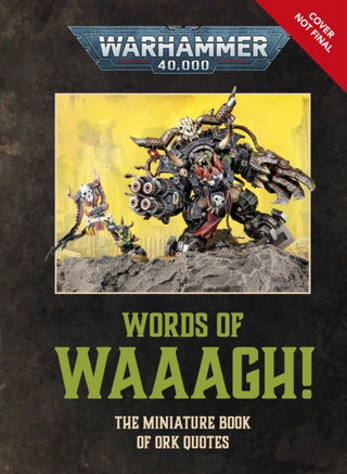 Cover image for 9780241825068 - Warhammer 40,000 Words of Waaagh!