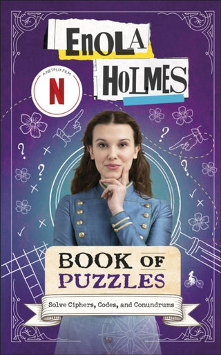 Cover image for 9780241836637 - Enola Holmes Book of Puzzles