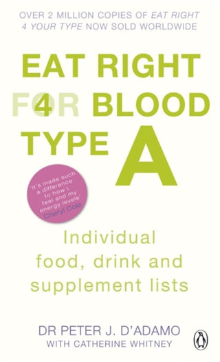 Cover image for 9780241954379 - Eat Right for Blood Type A