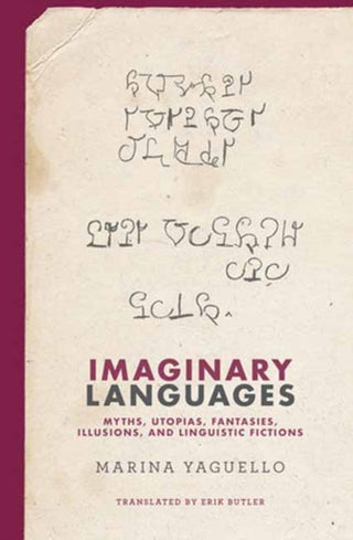 Cover image for 9780262547154 - Imaginary Languages
