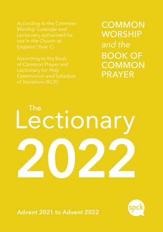 Cover image for 9780281085385 - Common Worship Lectionary 2022 Spiral Bound