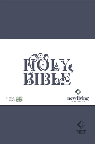 Cover image for 9780281091256 - NLT Holy Bible, Navy Blue Flexiback, Leather-Feel, Debossed Detailing, British Text, NLT New Living Translation, Flexiback, Standard size
