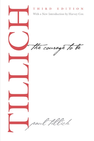 Cover image for 9780300188790 - The Courage to Be