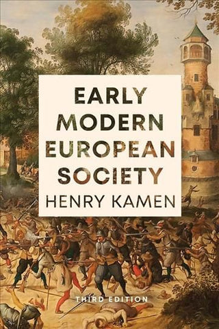 Cover image for 9780300250510 - Early Modern European Society, Third Edition