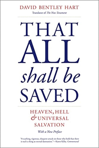 Cover image for 9780300258486 - That All Shall Be Saved