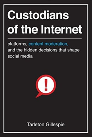 Cover image for 9780300261431 - Custodians of the Internet
