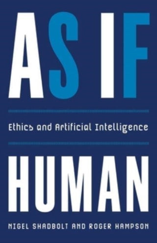 Cover image for 9780300268294 - As If Human