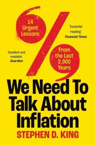 Cover image for 9780300276084 - We Need to Talk About Inflation